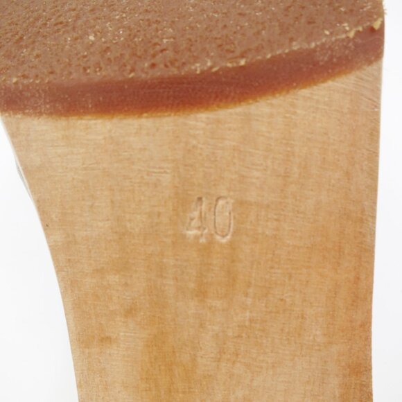 RARE Swedish Hasbeens Mimmi Heeled Slingback Sandal White EU 40/9 M - Picture 12 of 16